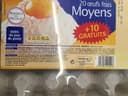 20 oeufs frais moyens + 10 gratuits