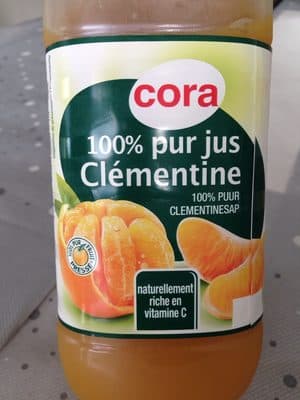 100% pur Jus Clémentine