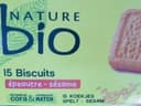 Biscuit épeautre sésame
