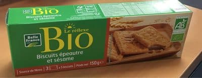 Biscuit epeautre et sesame