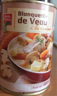 Blanquette de Veau à la crème
