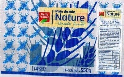 Pain de mie Nature (14 Grandes tranches)