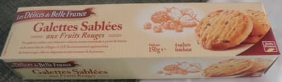 Galettes Sablées aux Fruits Rouges 