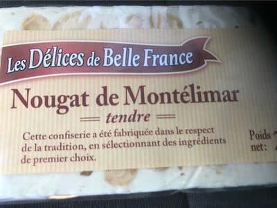 Nougat de Montélimar tendre