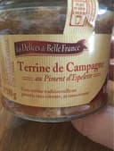 Terrine de campagne au piment d’espelette