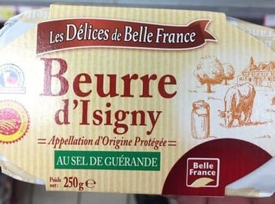Beurre d'Isigny au sel de Guérande