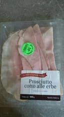 Prosciutto cotto allé erbe