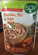 Lentilles, Riz et Soja