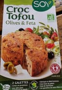 Croc Tofou Olives & Feta