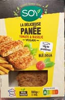 La délicieuse panée tomate basilic vegan