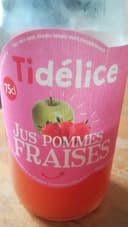 Jus pommes fraises