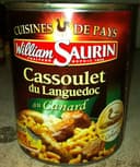 Cassoulet du Languedoc au  Canard - Cuisiné à la graisse de Canard