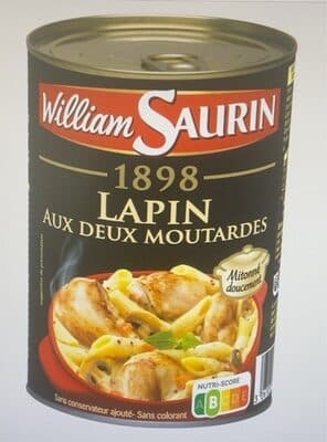 1898 Lapin aux deux moutardes
