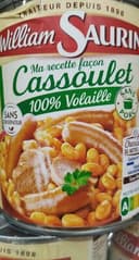 Cassoulet volaille 840g saurin