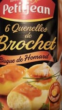 Quenelles de brochet à la bisque de homard