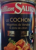 Le Cochon, mogettes de Vendée et zeste de citron