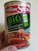 Bio saucisses aux lentilles
