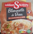Blanquette de veau riz et champignons à la crème