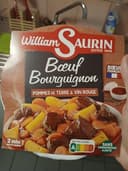 Boeuf bourguignon pommes de terre vin rouge