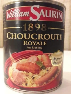 1898 - Choucroute royale au Riesling, mitonné doucement