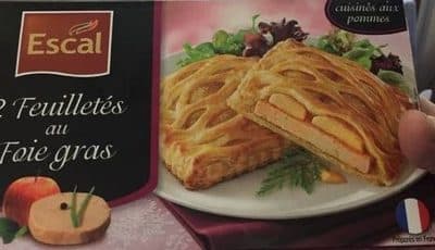 2 Feuilletés au Foie gras