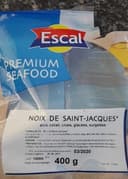 Noix de saint Jacques avec corail