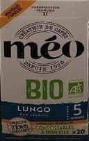 Café Méo lungo bio