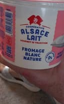 Fromage blanc nature 0% MG