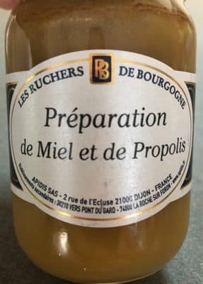Preparation de miel et de propolis