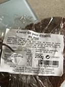 coeur de pain d'épice au miel
