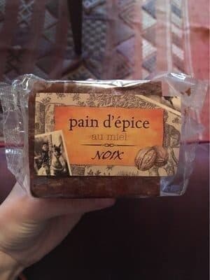Pain d’épice au miel et noix