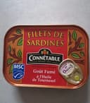 Les Filets de Sardines Goût Fumé
