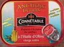 Anchois entiers à l'huile d'olive vierge extra