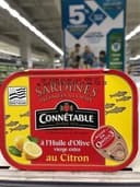 SARDINES HUILE OLIVE CITRON