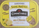 Sardines au citron à l'huile d'olive