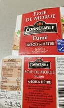 Foie De Morue, Pack De 2 Boîtes De 2 X 121g 121 Grammes,