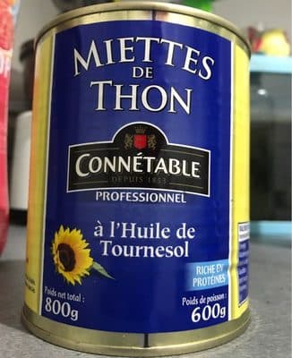 Miettes de thon