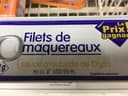 Filets de Maquereaux (Sauce Moutarde de Dijon)
