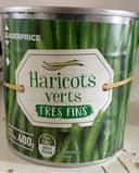 Haricots verts très fins
