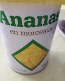 Ananas en morceaux