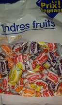 Bonbon tendre fruit