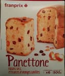 Panettone aux raisins secs et écorces d'oranges confites