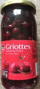 Griottes dénoyautées