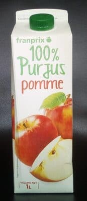 100%Pur jus de pomme