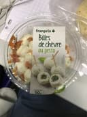 Bille de chevre au pesto