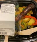 2 saucisses de volaille et pommes de terre