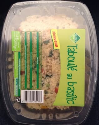 Taboulé au basilic 