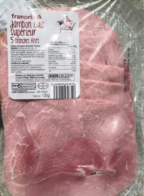Jambon cuit supérieur