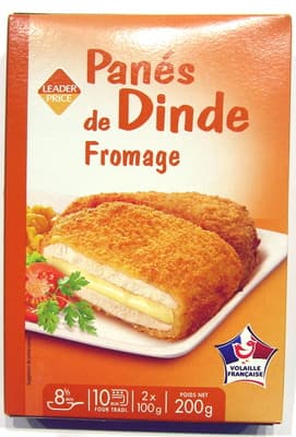 Panés de Dinde Fromage