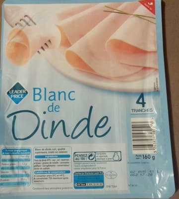 Blanc de dinde 4 tranches